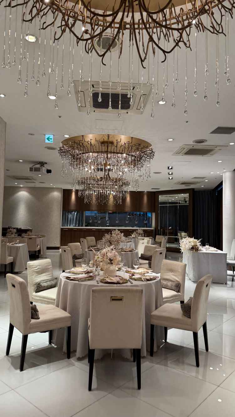 ライブキッチンがついている披露宴会場