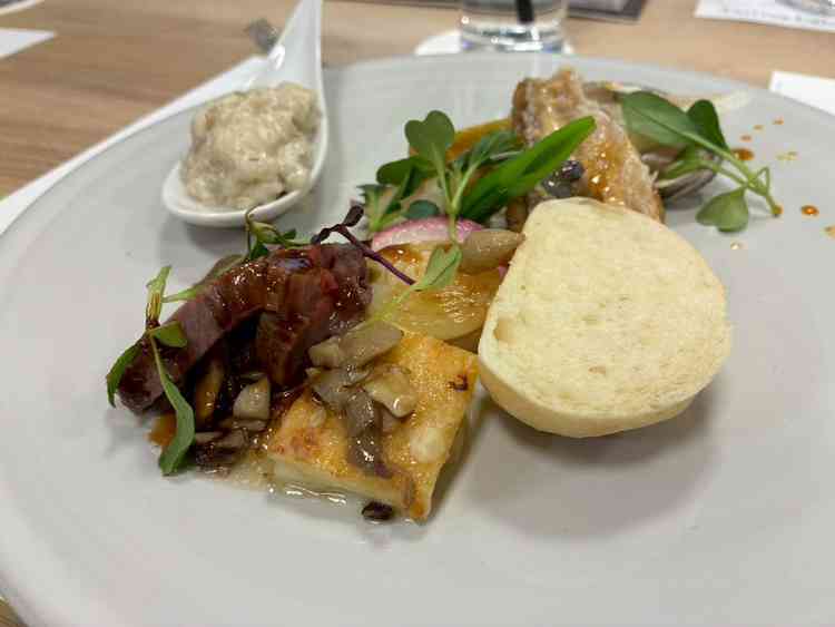 試食会のワンプレートお料理