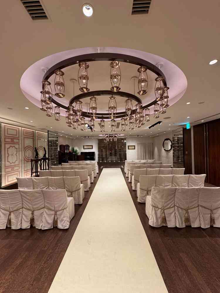 アットホームな式場でした。