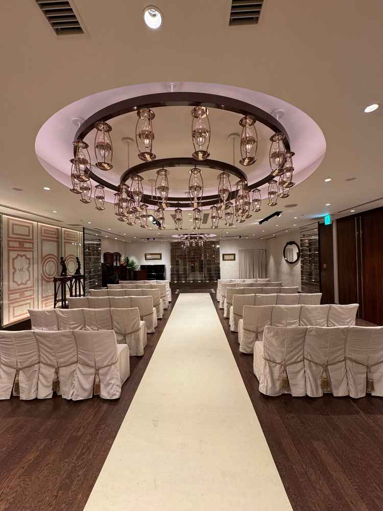 アットホームな式場でした。