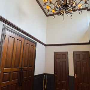 挙式前な空間、こちらも落ち着いた雰囲気