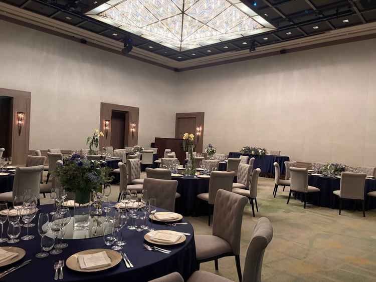 披露宴会場(3)。