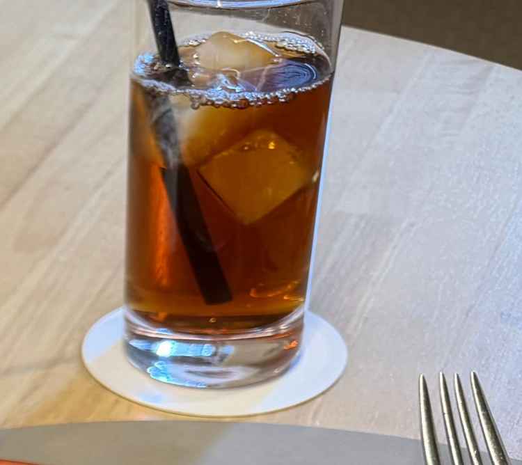 長時間の下見で、ウェルカムドリンクのおかわりがとても助かりました。