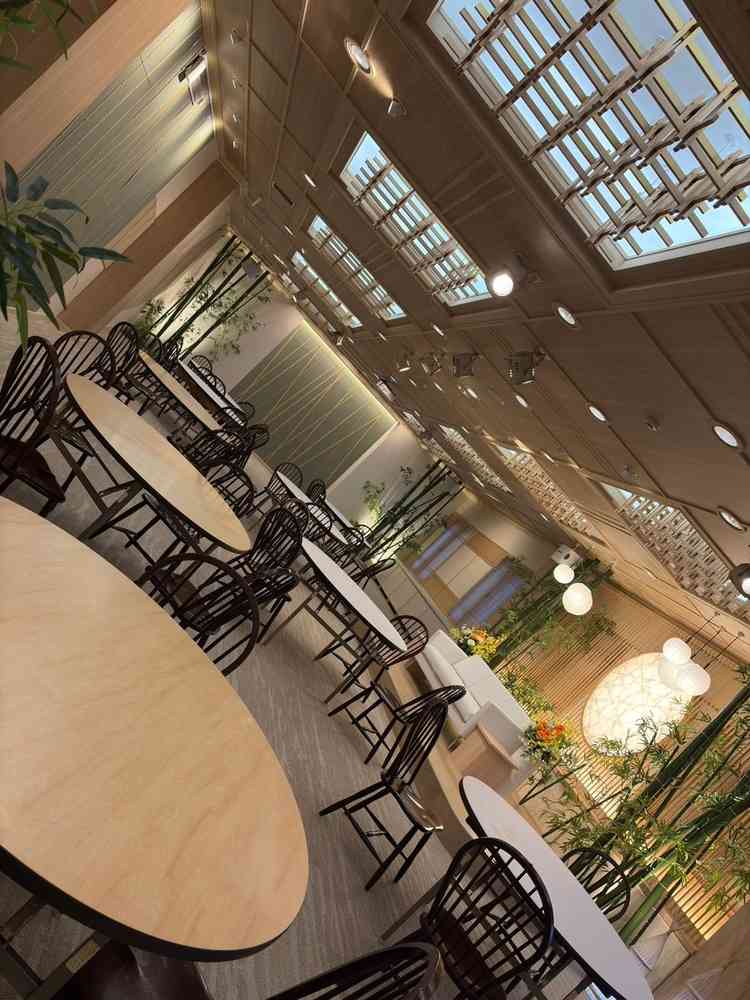 2つ目に見学した棗という名前の披露宴会場。ナチュラルで明るく、自分たちのイメージに合った会場でした。