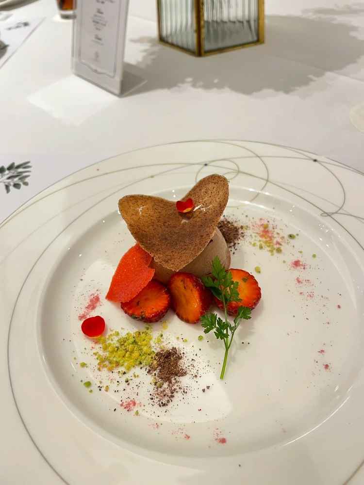 試食のスイーツ