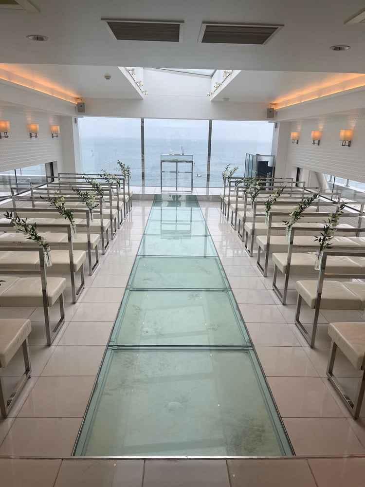 最上階にあるチャペル