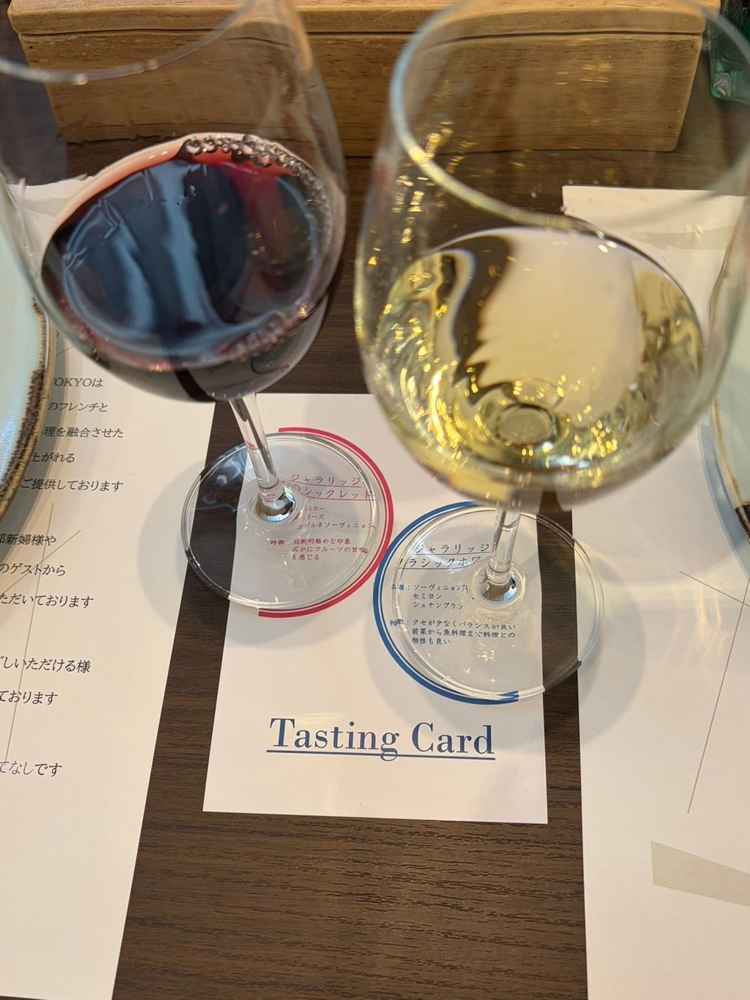 ワインの試飲もさせていただきました