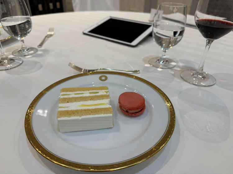 スイーツの試食もあり、とても美味しかったです。