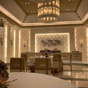 披露宴の会場です。とても落ち着いた雰囲気でした