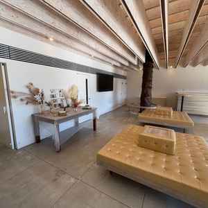 ゲストの方がお支度を済ませた後にドリンクを飲む場所