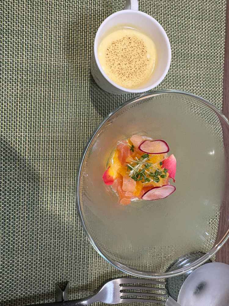 ポタージュが美味しい