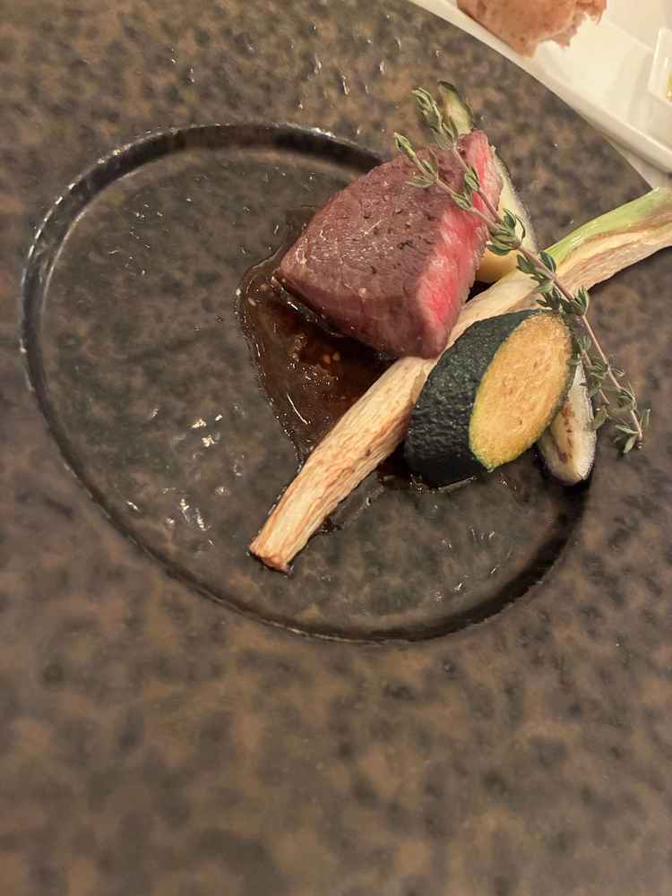 試食でいただいたお肉料理