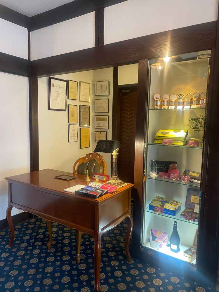 式当日はこちらがクロークになる場所。