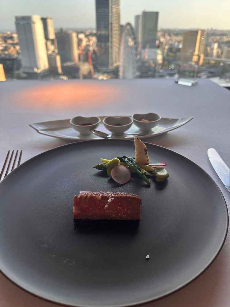 ブライダルフェア試食会メインのお肉。とても柔らかくて美味しかった。ハーフコースの試食ができて良かった