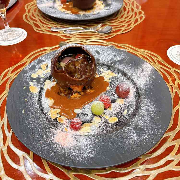 試食でいただいたデザート