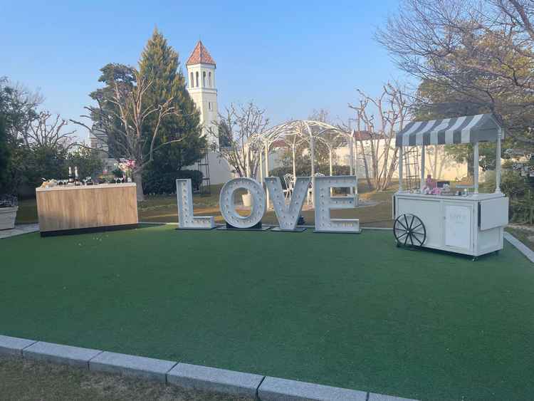 ニース邸のお庭