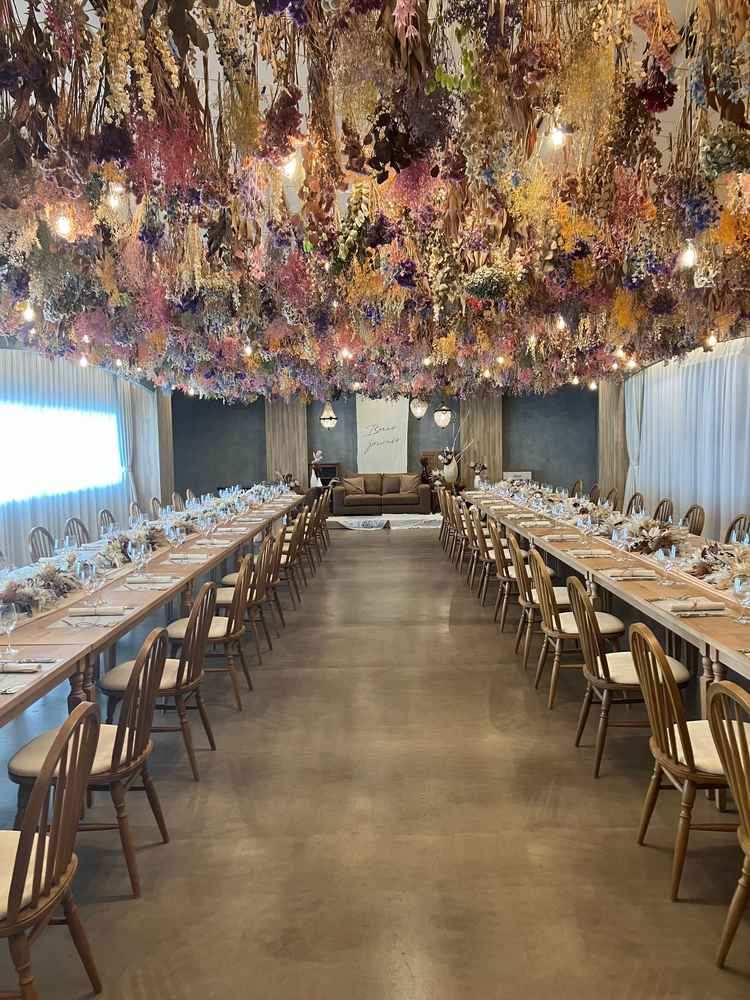 披露宴会場です。