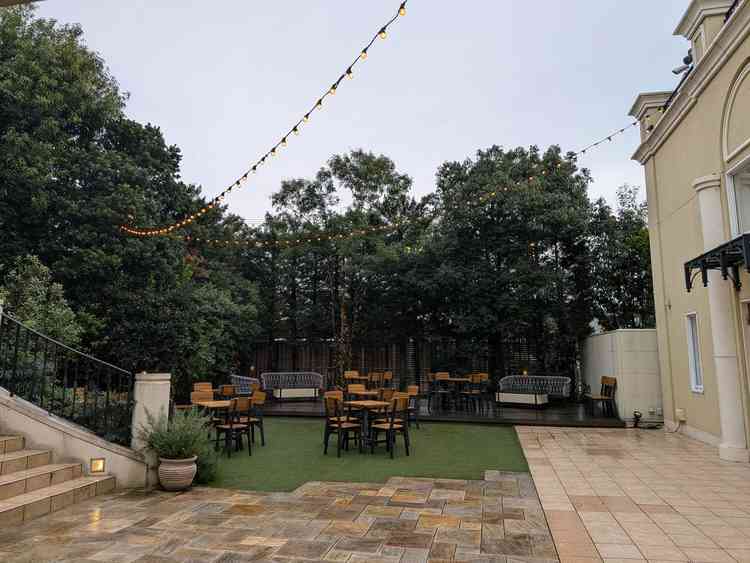 各式場にガーデンがあり、様々な演出に使えそうだと感じました。