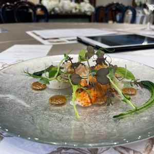 試食でいただいた冷前菜の写真です。