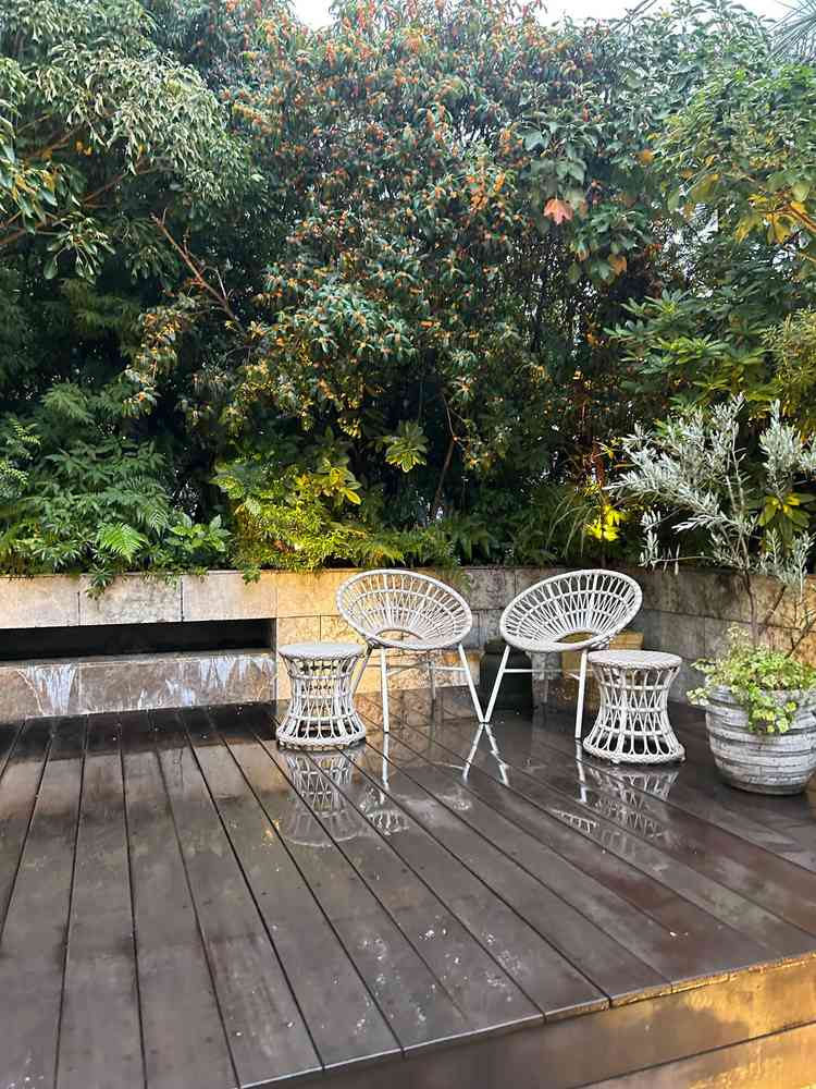 挙式前に友人や親族がくつろげるスペース