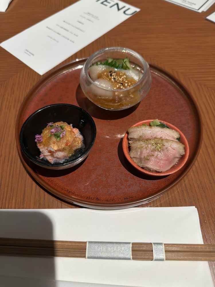 前菜メニュー。