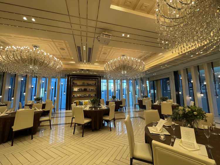 2階の披露宴会場です。