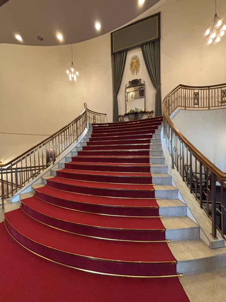 写真映えする螺旋階段