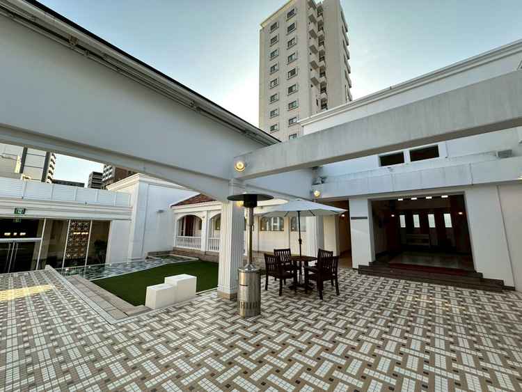 天候が雨でも屋根がある事の安心感。