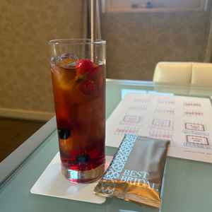 ウェルカムドリンクは、ベリーティー