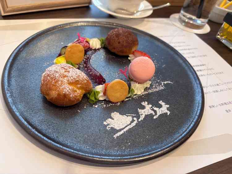 試食メニューのデザート