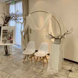 披露宴の待合場所です