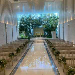 この写真では少し暗く見えますが、実際にはとても明るくてガラス越しに緑がいっぱい見えてとても素敵でした