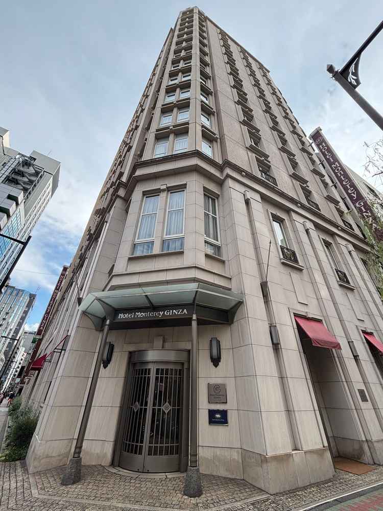 ホテルの外観の写真です。ヨーロッパの雰囲気がありとてもオシャレです。