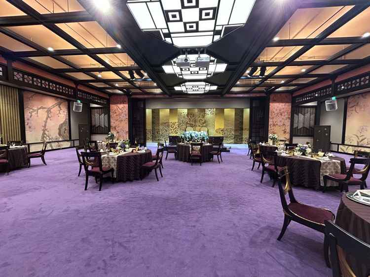 披露宴会場　豊明