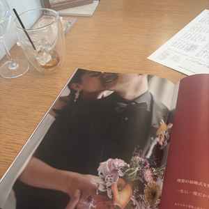 雑誌や端末機で写真を沢山見れました。