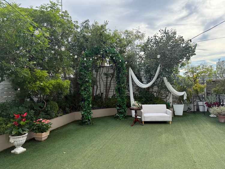 屋上ガーデンスペース