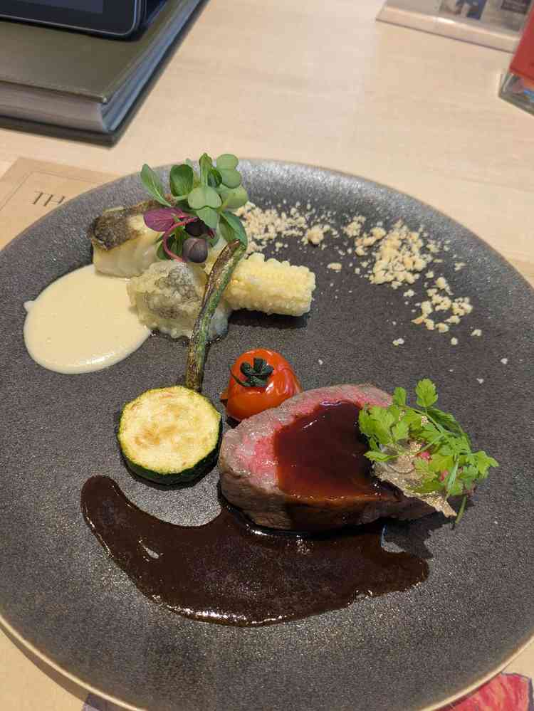試食料理のメイン