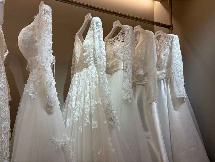 インポートのウェディングドレス