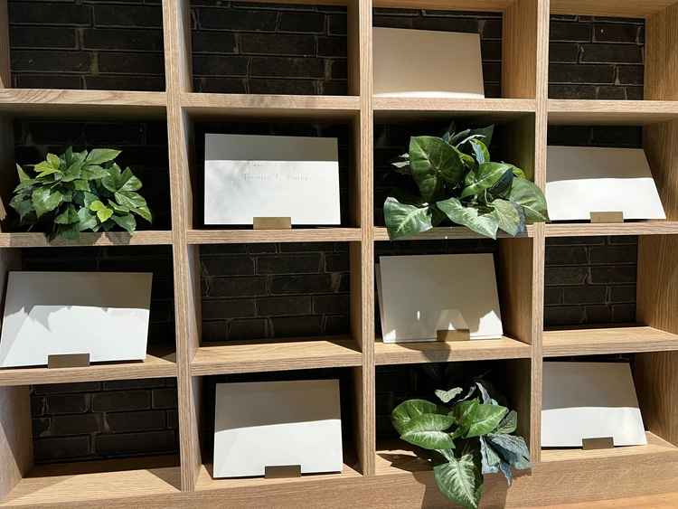 手紙を置けるウェルカムスペース