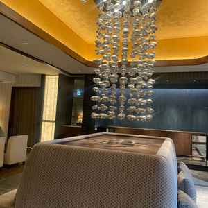 ゲストが待つ場所の一部。映えスポットがいっぱいで飽きないと思った