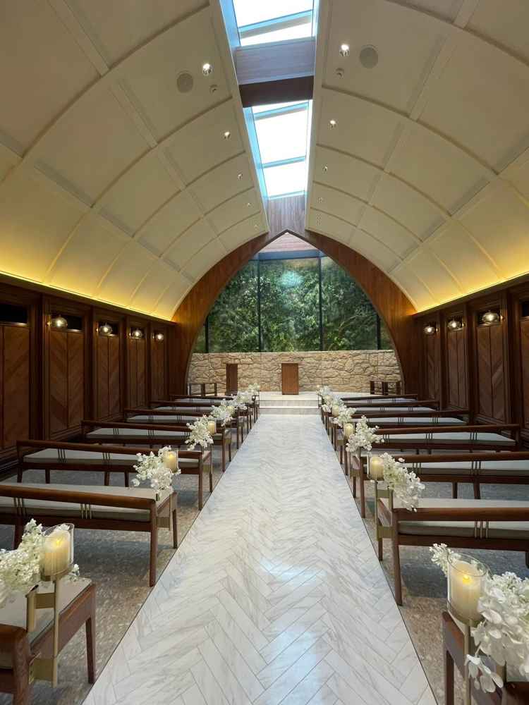 チャペル後ろから