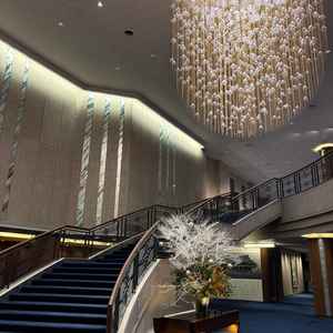 入口入ってすぐよく目にするフォトスポットがありました。当日は結婚式後集合写真をこちらで撮るとのこと。