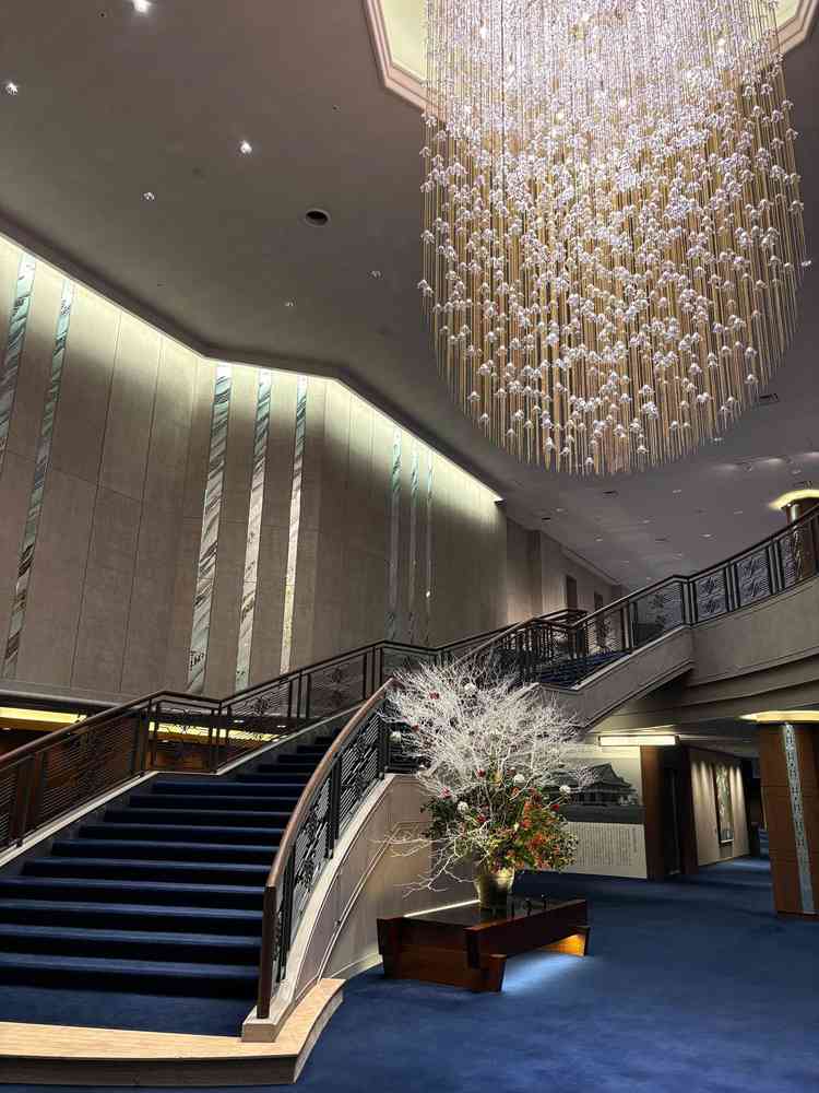 入口入ってすぐよく目にするフォトスポットがありました。当日は結婚式後集合写真をこちらで撮るとのこと。