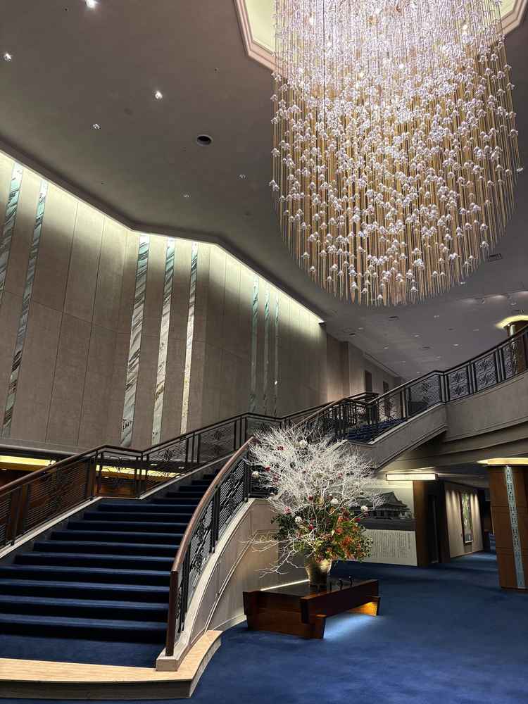 入口入ってすぐよく目にするフォトスポットがありました。当日は結婚式後集合写真をこちらで撮るとのこと。