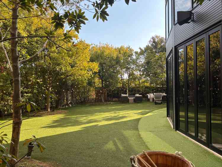 テラスの写真です