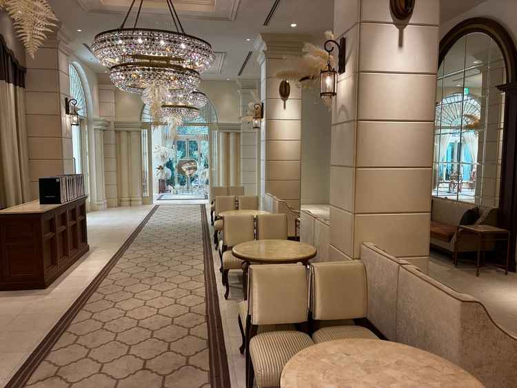 ゲスト待合スペース