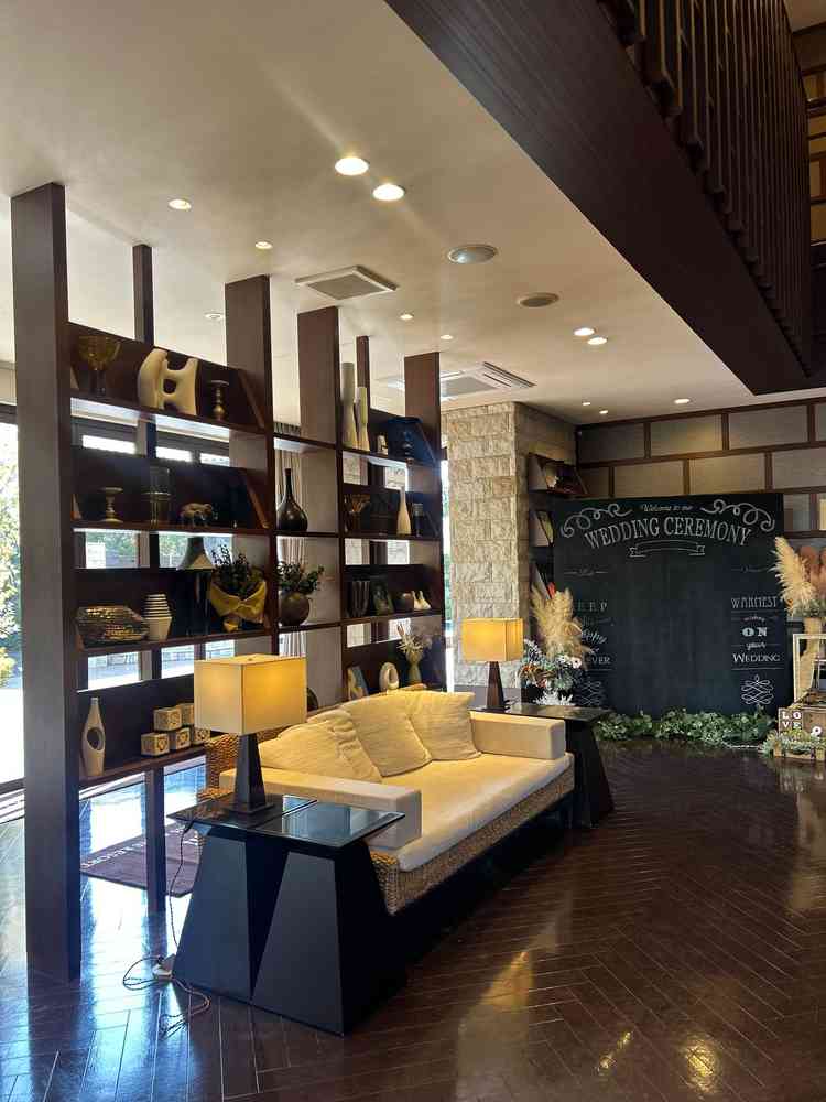 披露宴会場入口