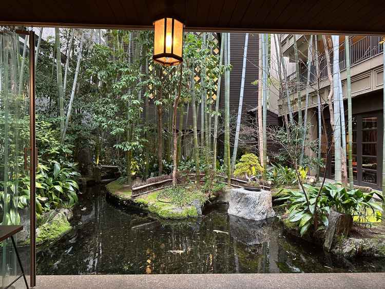 披露宴会場からの景色