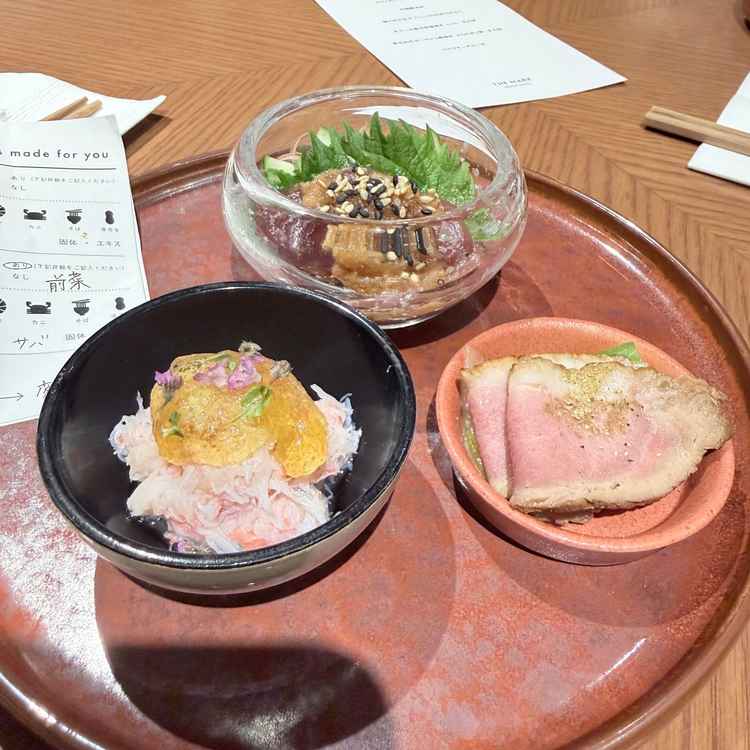 試食が全部で7品ほどいただき、どれも本当においしかった。アレルギーの対応もしてくださった。