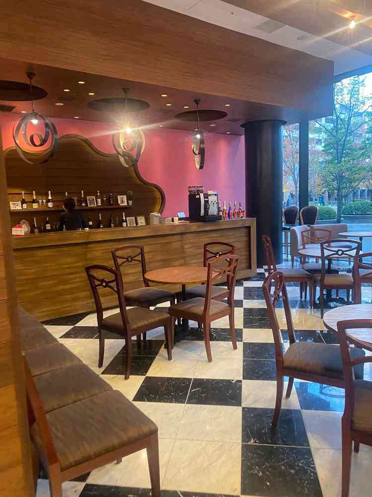 フロント？はとても広さがありドリンクも受け取りやすそうでした